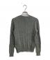 POLO RALPH LAUREN (ポロ・ラルフローレン) コットンケーブルニット グレー サイズ:XS：9000円