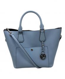 MICHAEL KORS（マイケル・コース）の古着「2WAYバッグ」｜ブルー