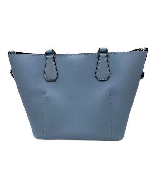MICHAEL KORS（マイケル・コース）MICHAEL KORS (マイケル・コース) 2WAYバッグ ブルーの古着・服飾アイテム