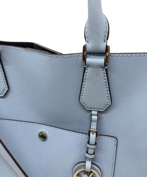 MICHAEL KORS（マイケル・コース）MICHAEL KORS (マイケル・コース) 2WAYバッグ ブルーの古着・服飾アイテム