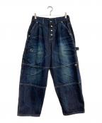 THUG CLUB×Dickiesサグ クラブ×ディッキーズ）の古着「DOUBLE KNEE DENIM PANTS」｜インディゴ
