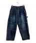 THUG CLUB（サグ クラブ）の古着「DOUBLE KNEE DENIM PANTS」｜インディゴ