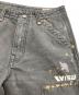 中古・古着 EVISU (エヴィス) Seagull Embroidery & Logo Print Washed Pants グレー サイズ:29：25000円