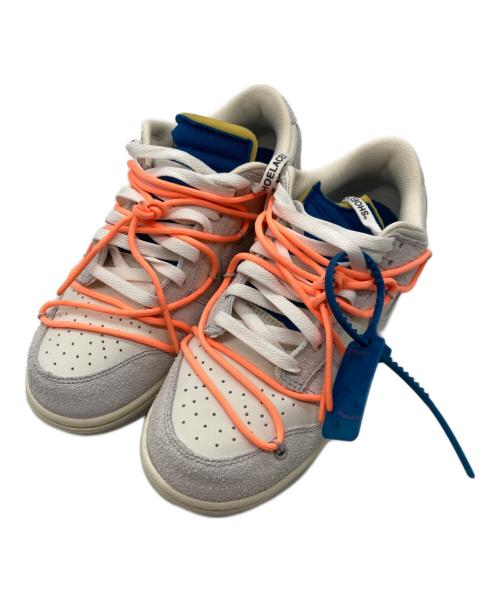 NIKE（ナイキ）NIKE (ナイキ) OFFWHITE (オフホワイト) DUNK LOW 1 of 50 ”19” グレー サイズ:27cmの古着・服飾アイテム