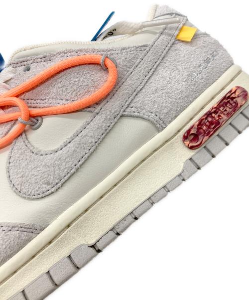 NIKE（ナイキ）NIKE (ナイキ) OFFWHITE (オフホワイト) DUNK LOW 1 of 50 ”19” グレー サイズ:27cmの古着・服飾アイテム