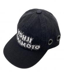 Y'S YOHJI YAMAMOTO×SUPREME（ワイズ ヨウジヤマモト×シュプリーム）の古着「Grommet 6-Panel Cap」｜ブラック