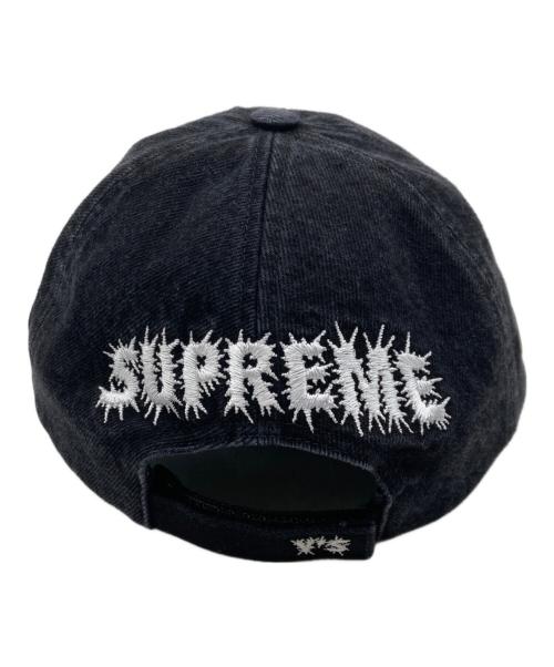 Y'S YOHJI YAMAMOTO（ワイズ ヨウジヤマモト）Y's YOHJI YAMAMOTO (ワイズ ヨウジヤマモト) Supreme (シュプリーム) Grommet 6-Panel Cap ブラックの古着・服飾アイテム