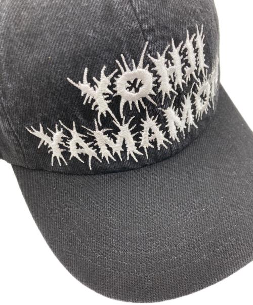 Y'S YOHJI YAMAMOTO（ワイズ ヨウジヤマモト）Y's YOHJI YAMAMOTO (ワイズ ヨウジヤマモト) Supreme (シュプリーム) Grommet 6-Panel Cap ブラックの古着・服飾アイテム