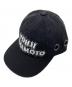 Y's YOHJI YAMAMOTO（ワイズ ヨウジヤマモト）の古着「Grommet 6-Panel Cap」｜ブラック