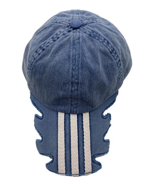 adidas Originals（アディダスオリジナル）adidas originals (アディダスオリジナル) AVAVAV (アヴァヴァヴ) SLASHED CAP インディゴ サイズ: OSFWの古着・服飾アイテム