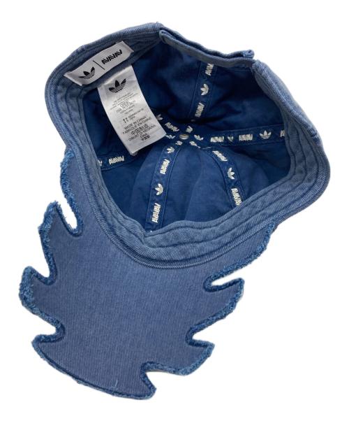 adidas Originals（アディダスオリジナル）adidas originals (アディダスオリジナル) AVAVAV (アヴァヴァヴ) SLASHED CAP インディゴ サイズ: OSFWの古着・服飾アイテム