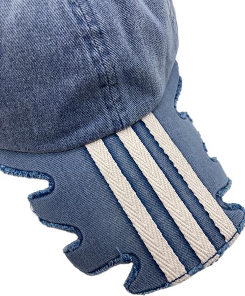adidas Originals（アディダスオリジナル）adidas originals (アディダスオリジナル) AVAVAV (アヴァヴァヴ) SLASHED CAP インディゴ サイズ: OSFWの古着・服飾アイテム
