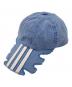 adidas originals（アディダスオリジナル）の古着「SLASHED CAP」｜インディゴ