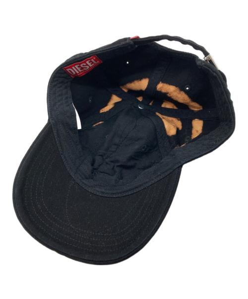 DIESEL（ディーゼル）DIESEL (ディーゼル) C-JASON キャップ ブラック×ブラウン サイズ:02の古着・服飾アイテム