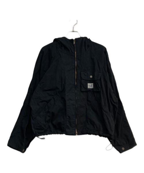 Hysteric Glamour（ヒステリックグラマー）Hysteric Glamour (ヒステリックグラマー) CIRCLE GIRL オーバーサイズフーデッドブルゾン ブラック サイズ:Freeの古着・服飾アイテム