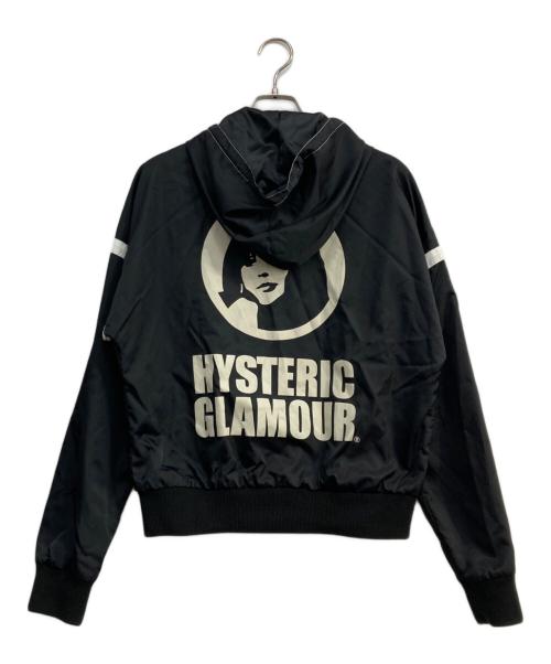 Hysteric Glamour（ヒステリックグラマー）Hysteric Glamour (ヒステリックグラマー) HG CIRCLE HEADフーデッドジャケット　01183AB09 ブラック サイズ:Freeの古着・服飾アイテム