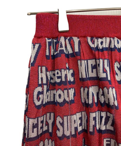 Hysteric Glamour（ヒステリックグラマー）Hysteric Glamour (ヒステリックグラマー) 総柄スカート　01193NK02 レッド×ネイビー サイズ:Freeの古着・服飾アイテム
