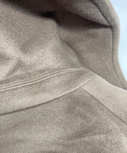 L’AUBE BLANC（ローブブラン）L’AUBE BLANC (ローブブラン) Signature Wide Lapel Mid Coat ブラウン サイズ:Freeの古着・服飾アイテム