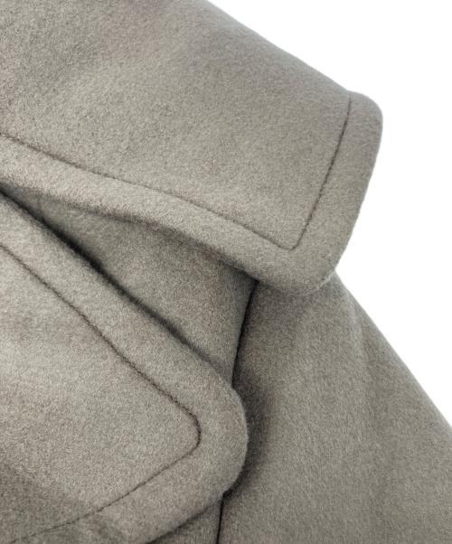 L’AUBE BLANC（ローブブラン）L’AUBE BLANC (ローブブラン) Signature Wide Lapel Mid Coat ブラウン サイズ:Freeの古着・服飾アイテム