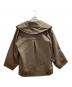 L’AUBE BLANC (ローブブラン) Signature Wide Lapel Mid Coat ブラウン サイズ:Free：22000円
