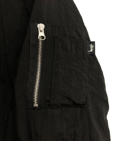 stussy（ステューシー）stussy (ステューシー) MA-1ジャケット ブラック サイズ:Mの古着・服飾アイテム