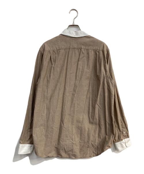 stussy（ステューシー）stussy (ステューシー) ボタンダウンシャツ ブラウン サイズ:XLの古着・服飾アイテム