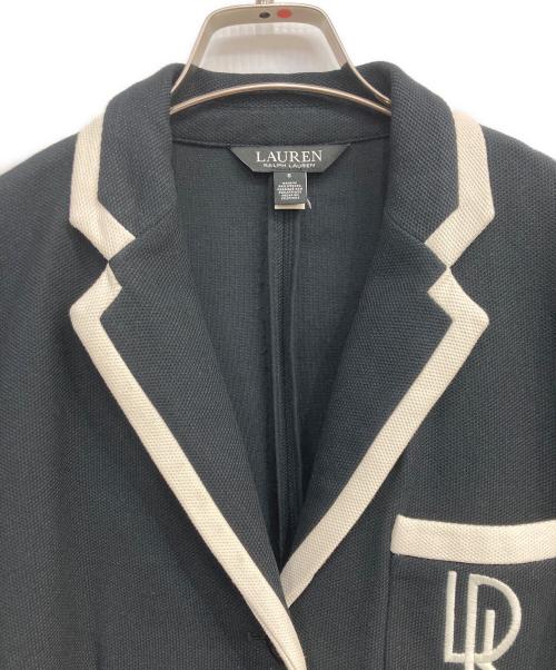 LAUREN RALPH LAUREN（ローレンラルフローレン）LAUREN RALPH LAUREN (ローレンラルフローレン) テーラードジャケット ブラック サイズ:6の古着・服飾アイテム