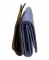 nori enomoto (ノリ エノモト) wave trifold wallet ブルー×ブラウン：12000円