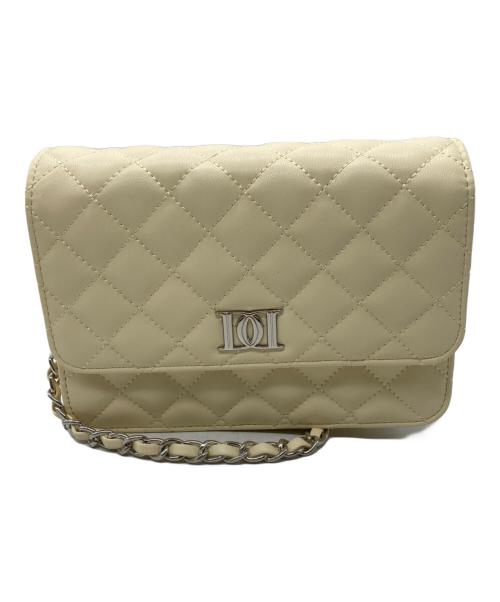 darich（ダーリッチ）Darich (ダーリッチ) DDロゴキルティングショルダーバッグ ベージュの古着・服飾アイテム