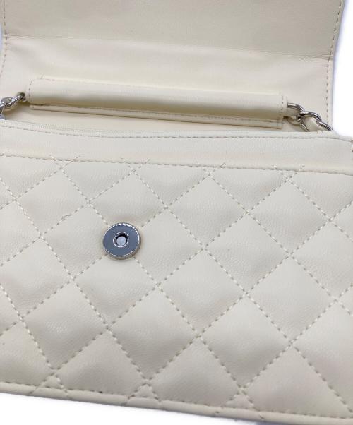 darich（ダーリッチ）Darich (ダーリッチ) DDロゴキルティングショルダーバッグ ベージュの古着・服飾アイテム