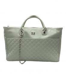 darich（ダーリッチ）の古着「DDキルティングワイドマルチトートバッグ」｜グリーン