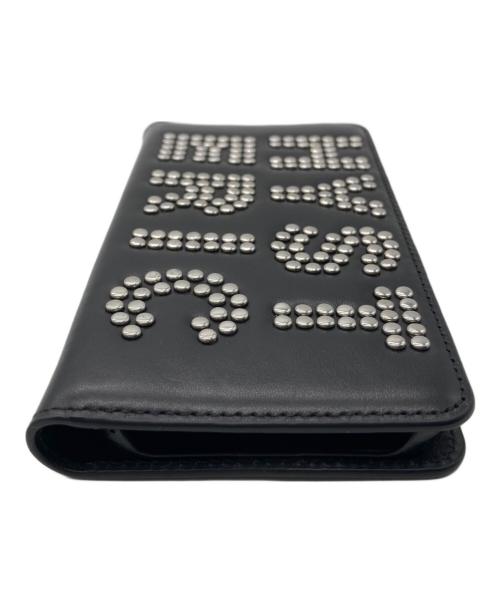 Hysteric Glamour（ヒステリックグラマー）Hysteric Glamour (ヒステリックグラマー) スタッズデザイン iPhone 15 Proケース ブラックの古着・服飾アイテム