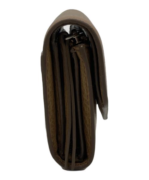Maison Margiela（メゾンマルジェラ）Maison Margiela (メゾンマルジェラ) 3つ折り財布 ブラウンの古着・服飾アイテム