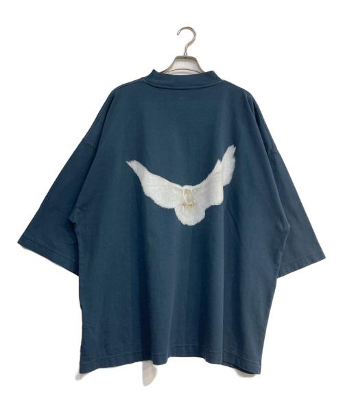 yeezy gap（イージーギャップ）YEEZY GAP (イージーギャップ) Dove 3/4 Sleeve Tee ネイビー サイズ:Mの古着・服飾アイテム