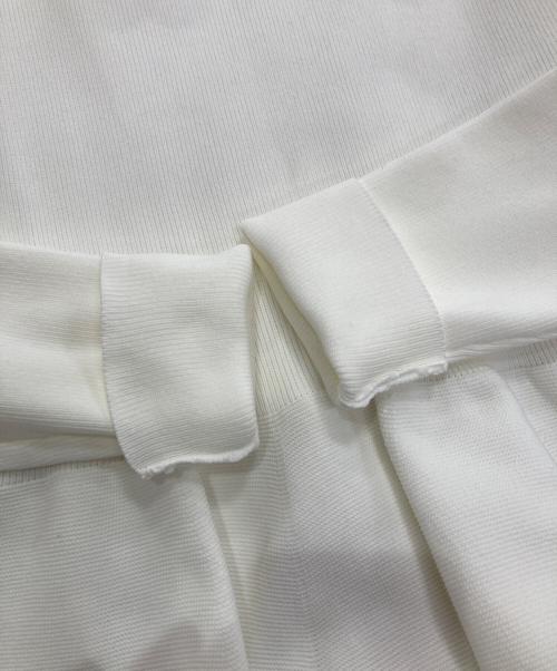 CELFORD（セルフォード）CELFORD (セルフォード) ペプラムドッキングニットプルオーバー アイボリー サイズ:36の古着・服飾アイテム