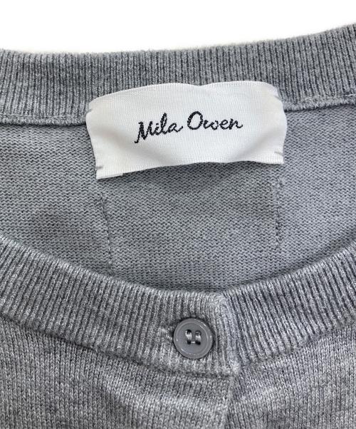 Mila Owen（ミラオーウェン）Mila Owen (ミラオーウェン) アンサンブルカーディガン グレー サイズ:1の古着・服飾アイテム