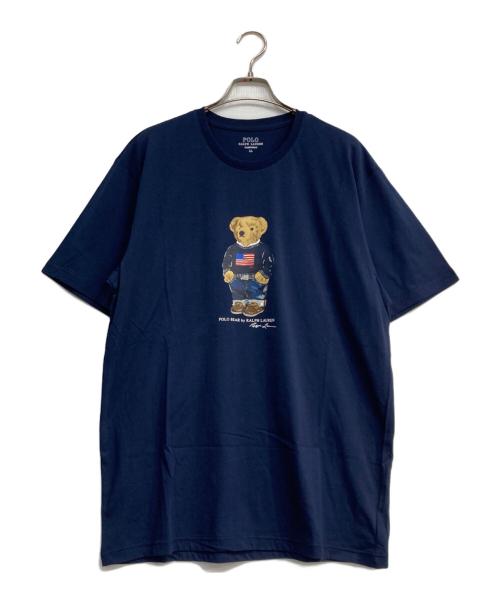 POLO RALPH LAUREN（ポロ・ラルフローレン）POLO RALPH LAUREN (ポロ・ラルフローレン) ポロベアTシャツ ネイビー サイズ:LL 未使用品の古着・服飾アイテム