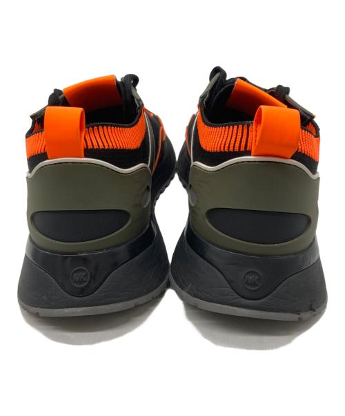 MICHAEL KORS（マイケル・コース）MICHAEL KORS (マイケル・コース) ローカットスニーカー ブラック×グリーン サイズ:9Ｍの古着・服飾アイテム