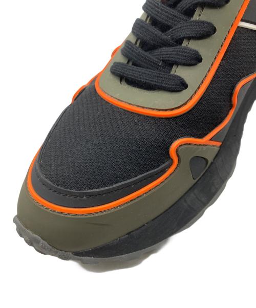 MICHAEL KORS（マイケル・コース）MICHAEL KORS (マイケル・コース) ローカットスニーカー ブラック×グリーン サイズ:9Ｍの古着・服飾アイテム