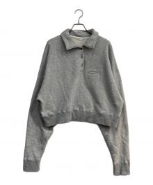BRILL（ブリル）の古着「襟付きスウェット　25AW」｜グレー