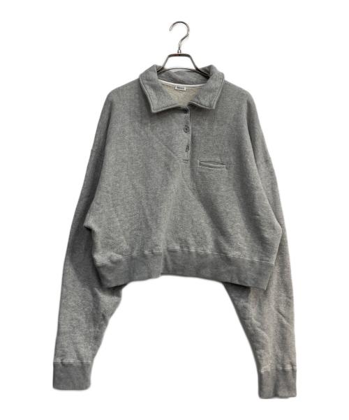 BRILL（ブリル）BRILL (ブリル) 襟付きスウェット　25AW グレー サイズ:Freeの古着・服飾アイテム
