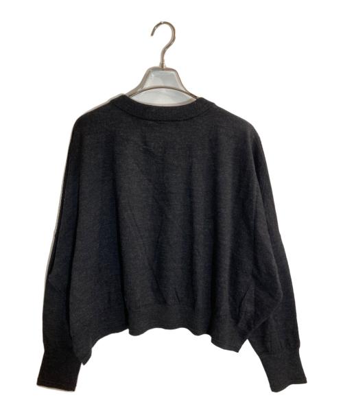 GOOD GRIEF!（グッドグリーフ）GOOD GRIEF! (グッドグリーフ) Knit Cropped Top グレー サイズ:FREEの古着・服飾アイテム