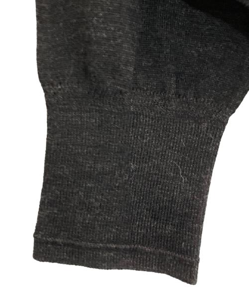 GOOD GRIEF!（グッドグリーフ）GOOD GRIEF! (グッドグリーフ) Knit Cropped Top グレー サイズ:FREEの古着・服飾アイテム