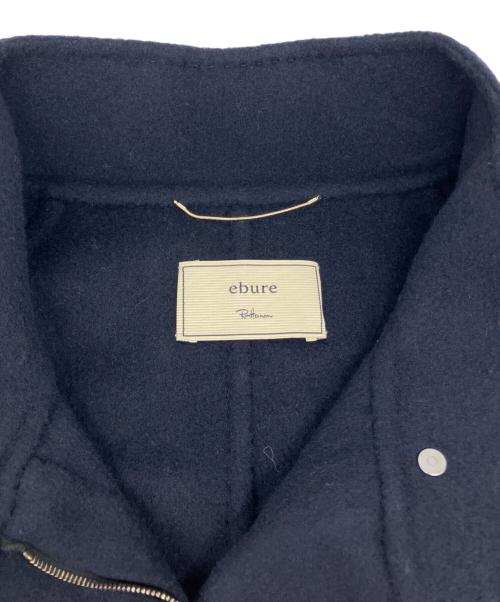ebure（エブール）EBURE (エブール) Ron Herman (ロンハーマン) Wool Beaver Blouson Jacket ネイビー サイズ:36の古着・服飾アイテム