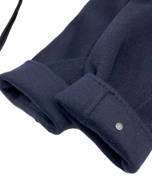 ebure（エブール）EBURE (エブール) Ron Herman (ロンハーマン) Wool Beaver Blouson Jacket ネイビー サイズ:36の古着・服飾アイテム