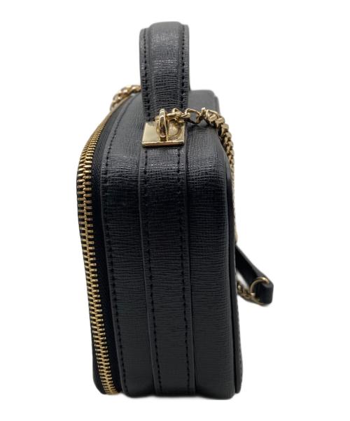 FURLA（フルラ）FURLA (フルラ) BABYLON チェーンショルダーバッグ ブラックの古着・服飾アイテム