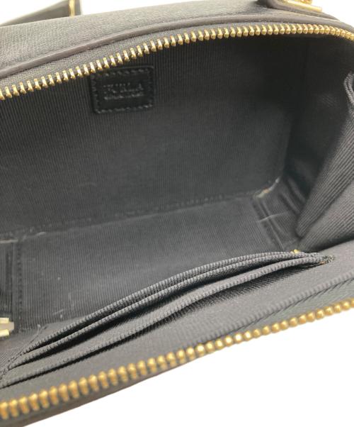 FURLA（フルラ）FURLA (フルラ) BABYLON チェーンショルダーバッグ ブラックの古着・服飾アイテム