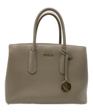 中古・古着通販】FURLA (フルラ) TESSA 2WAYバッグ グレージュ 