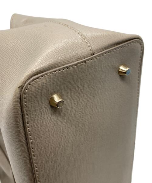 FURLA（フルラ）FURLA (フルラ) TESSA 2WAYバッグ グレージュの古着・服飾アイテム