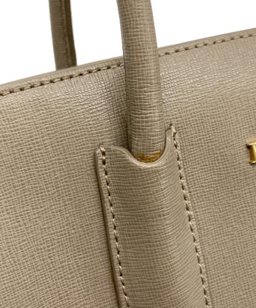 FURLA（フルラ）FURLA (フルラ) TESSA 2WAYバッグ グレージュの古着・服飾アイテム